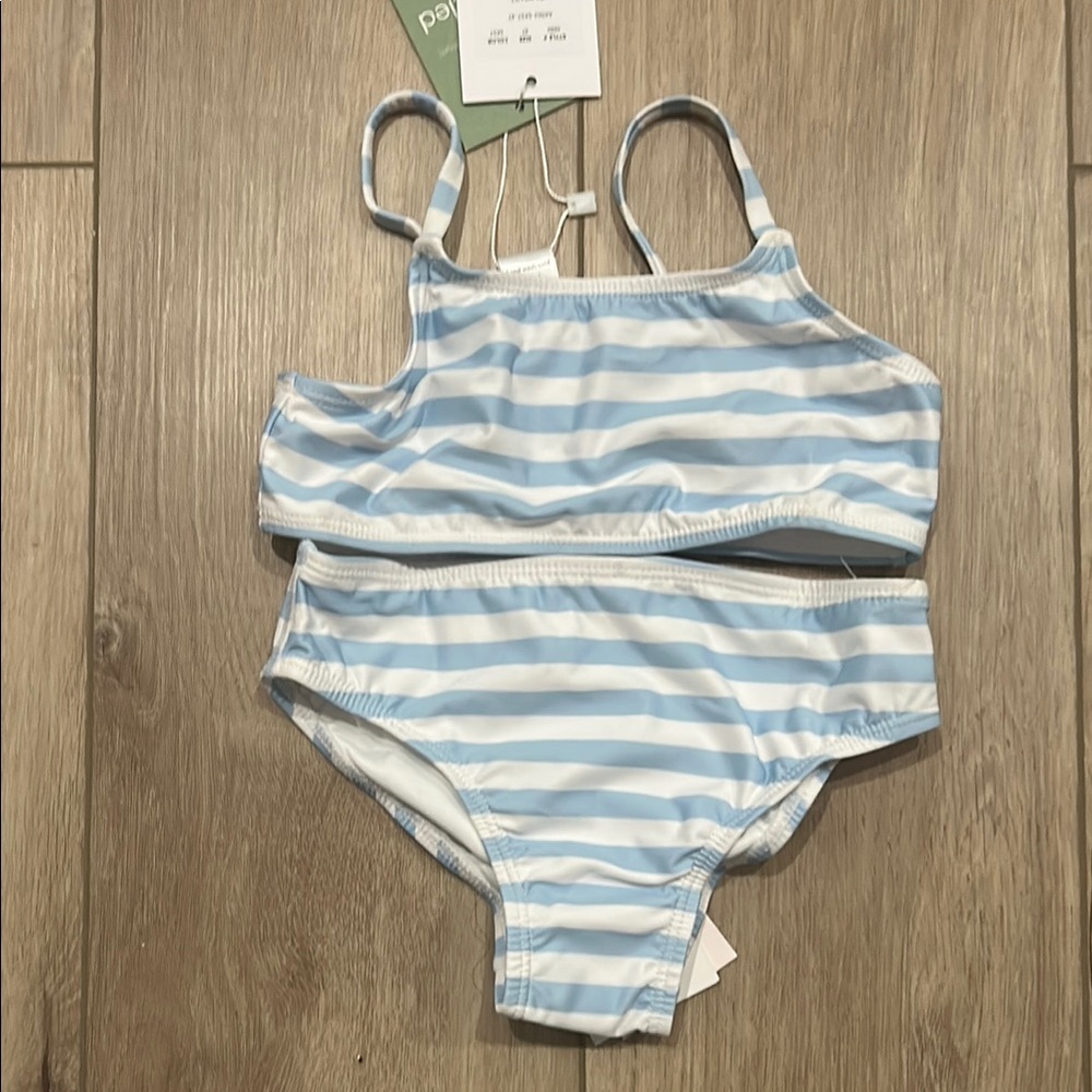 NWT Andie Swim Striped Bikini Set